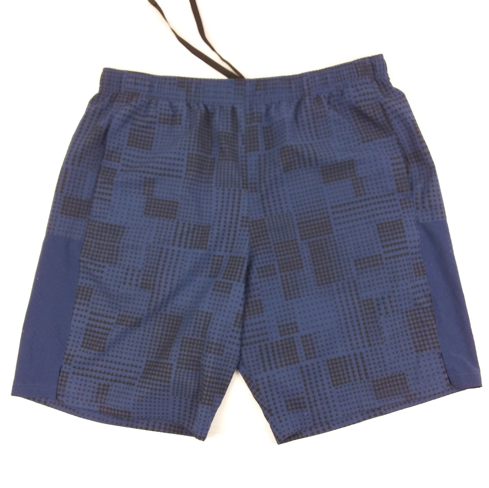Jockey Lg Swim Trunk Elastic Waist Drawstring Blue